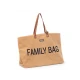 Childhome Family Bag Teddy Beige – cestovná taška 55×40×18 cm