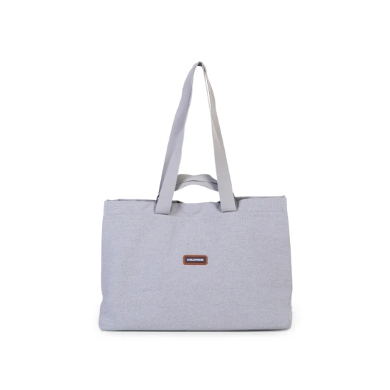 Childhome Grandpa Canvas Grey – cestovná taška pre dedka 55×34×16 cm
