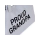 Childhome Grandpa Canvas Grey – cestovná taška pre dedka 55×34×16 cm
