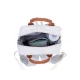 Childhome Mini Club Signature Off White – detský batoh pre deti 3–5 rokov