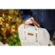 Childhome Mini Club Signature Off White – detský batoh pre deti 3–5 rokov
