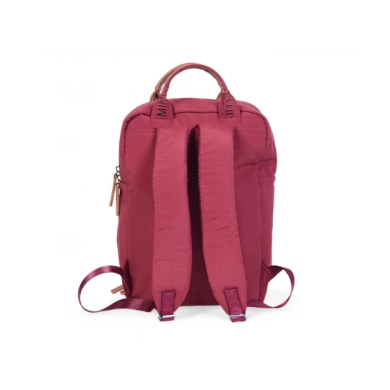 Childhome Mini Club Signature Burgundy – detský batoh pre deti 3–5 rokov