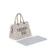 Childhome Mommy Bag Canvas Leopard – prebaľovacia taška 55×30×40 cm