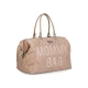 Childhome Mommy Bag Puffered Beige – prebaľovacia taška 55×30×40 cm
