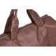 Childhome Mommy Bag Signature Vegan Leather Dark Brown – prebaľovacia taška 55×30×40 cm