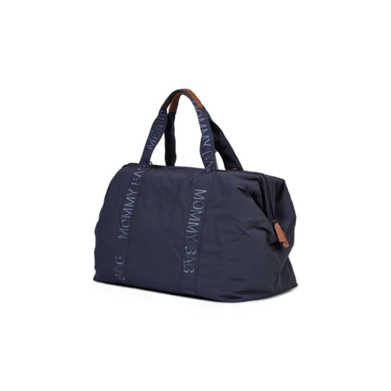 Childhome Mommy Bag Signature Urban Dark Grey – prebaľovacia taška 55×30×40 cm