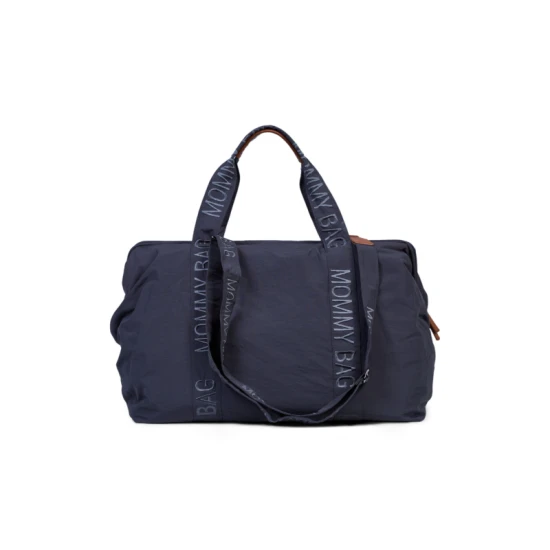 Childhome Mommy Bag Signature Urban Dark Grey – prebaľovacia taška 55×30×40 cm