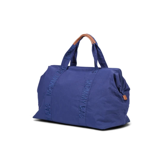 Childhome Mommy Bag Signature Urban Navy – prebaľovacia taška 55×30×40 cm