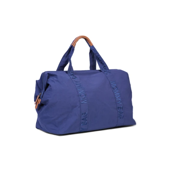 Childhome Mommy Bag Signature Urban Navy – prebaľovacia taška 55×30×40 cm