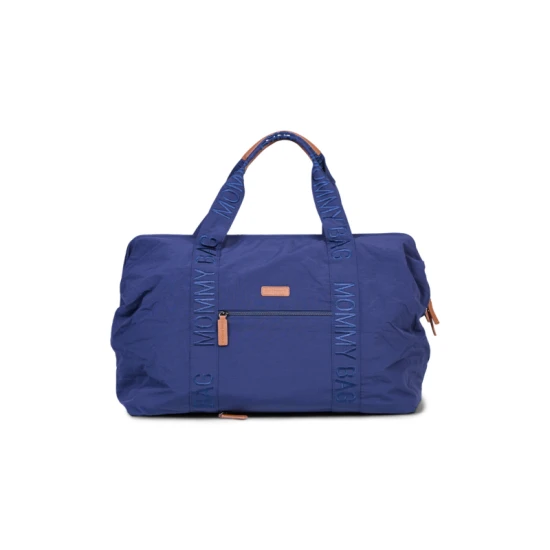 Childhome Mommy Bag Signature Urban Navy – prebaľovacia taška 55×30×40 cm