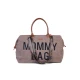 Childhome Mommy Bag Teddy Soft Brown – prebaľovacia taška 55×30×40 cm