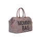 Childhome Mommy Bag Teddy Soft Brown – prebaľovacia taška 55×30×40 cm