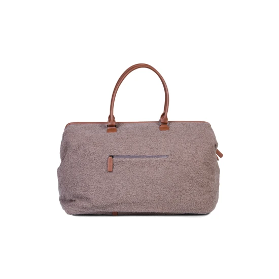 Childhome Mommy Bag Teddy Soft Brown – prebaľovacia taška 55×30×40 cm