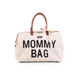 Prebaľovacia taška Mommy Bag Teddy Off White