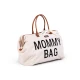 Childhome Mommy Bag Teddy Off White – prebaľovacia taška 55×30×40 cm