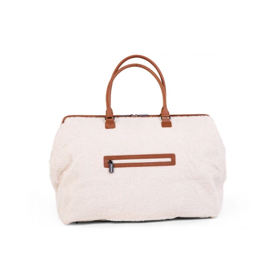 Childhome Mommy Bag Teddy Off White – prebaľovacia taška 55×30×40 cm