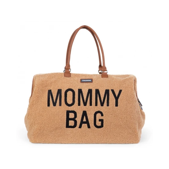 Childhome Mommy Bag Teddy Beige – prebaľovacia taška 55×30×40 cm