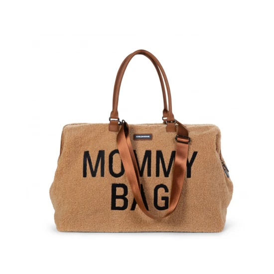 Childhome Mommy Bag Teddy Beige – prebaľovacia taška 55×30×40 cm