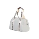 Childhome Mommy Club Signature Canvas Off White – prebaľovacia taška 38×27×21 cm