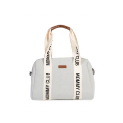 Prebaľovacia taška Mommy Club Signature Canvas Off White