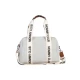 Childhome Mommy Club Signature Canvas Off White – prebaľovacia taška 38×27×21 cm