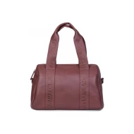 Prebaľovacia taška Mommy Club Signature Vegan Leather Dark Brown