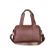 Childhome Mommy Club Signature Vegan Leather Dark Brown – prebaľovacia taška 38×27×21 cm