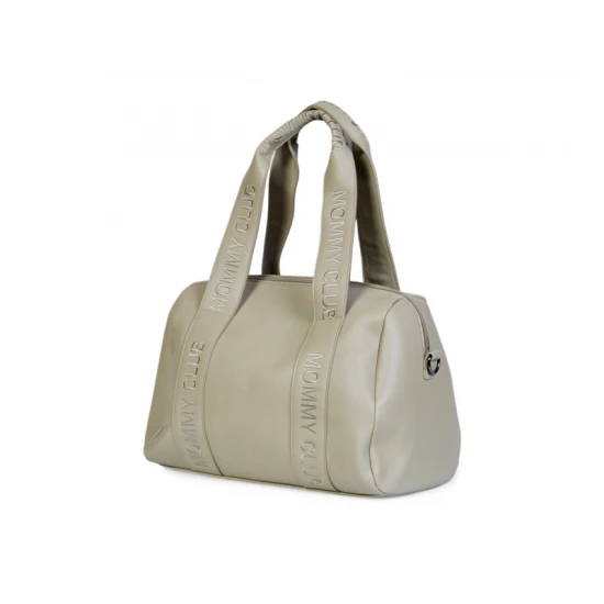 Childhome Mommy Club Signature Vegan Leather Green – prebaľovacia taška 38×27×21 cm