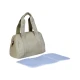 Childhome Mommy Club Signature Vegan Leather Green – prebaľovacia taška 38×27×21 cm