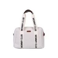 Prebaľovacia taška Mommy Club Signature Teddy Off White