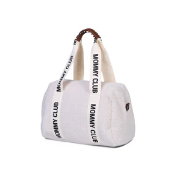 Prebaľovacia taška Mommy Club Signature Teddy Off White