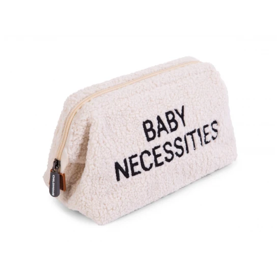 Childhome Baby Necessities Teddy Off White – toaletná taška 27×13×15 cm