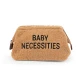 Childhome Baby Necessities Teddy Beige – toaletná taška 27×13×15 cm