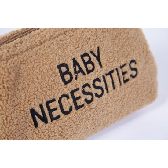 Childhome Baby Necessities Teddy Beige – toaletná taška 27×13×15 cm