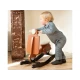 Childhome Rust Black – drevený hojdací skúter pre deti
