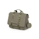 Childhome Canvas Khaki – školská taška s reflexnou pláštenkou 39×31×12 cm