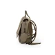 Childhome Canvas Khaki – školská taška s reflexnou pláštenkou 39×31×12 cm