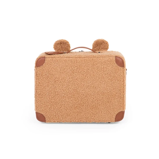 Childhome Teddy Beige – detský cestovný kufor 40×30×15 cm