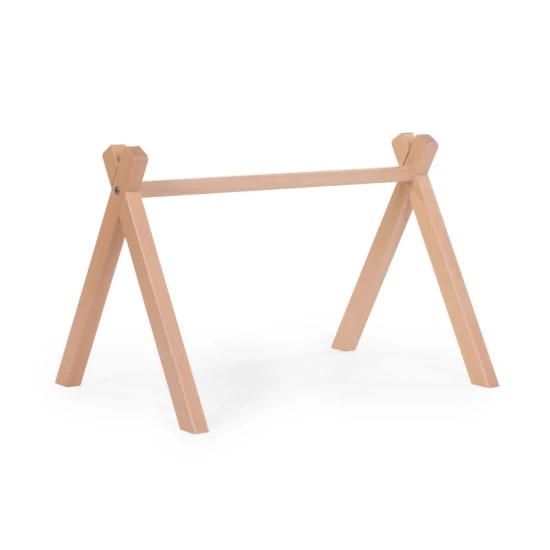 Childhome Natural – drevená hrazda Tipi Play na závesné hračky