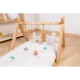 Childhome Natural – drevená hrazda Tipi Play na závesné hračky