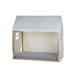 Textilný poťah Tipi na rám postele Domček White 70×140 cm