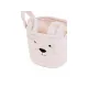 Kôš na hračky Teddy Off White 25x20x20 cm