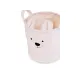 Kôš na hračky Teddy Off White 40x40x40 cm