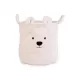 Kôš na hračky Teddy Off White 40x40x40 cm