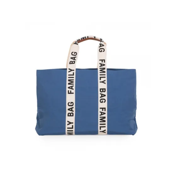 Priestranná cestovná taška Family Bag Indigo, ktorú využijete pri výletoch s vašou rodinou, aby ste mali vždy po ruke všetko potrebné.