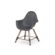 Stolička 2v1 Evolu 2 Natural / Anthracite