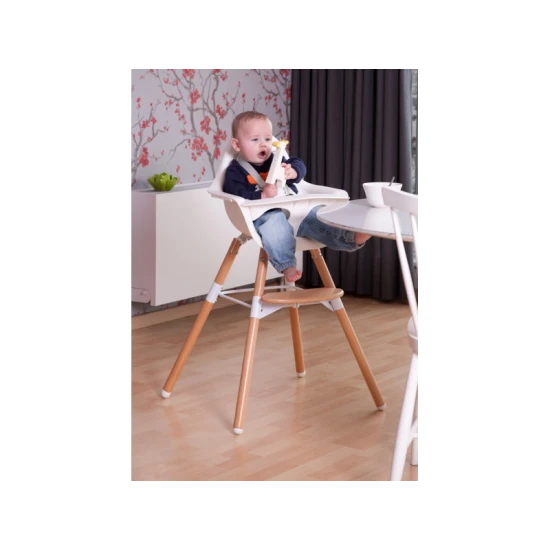 Stolička 2v1 Evolu 2 Natural / White