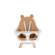 Sedacia podložka do stoličky Evolu Teddy Beige