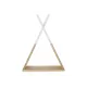 Polica na stenu Tipi Natural White