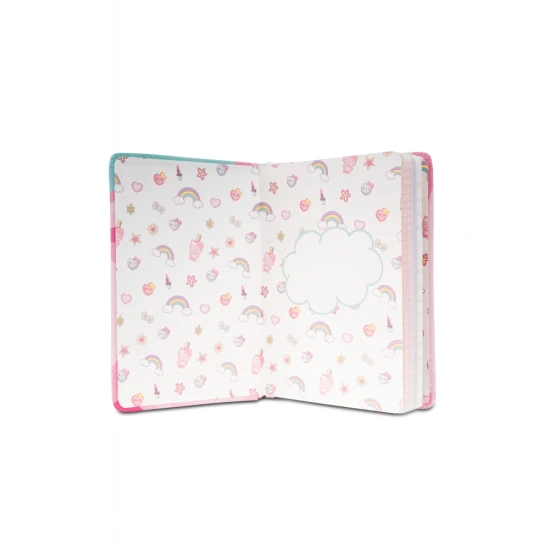 Zápisník B6 s 3D postavičkou ružový Hello Kitty Pastel Pink